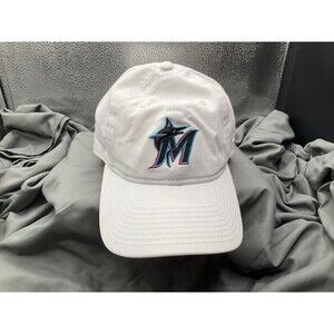 New Era Women's 9‎ Twenty - Miami Marlins White Active  Adjustable Hat Cap